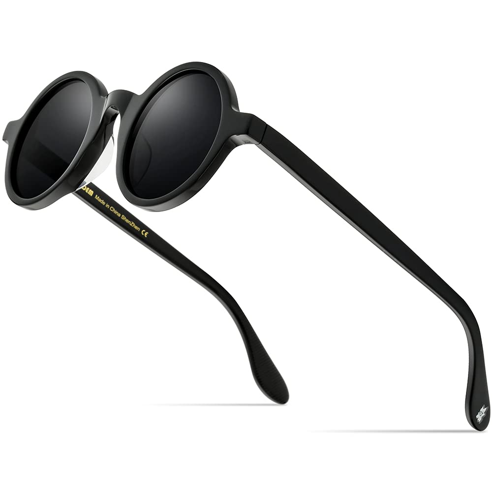 Vintage Round Acetate Optical Glasses Frame