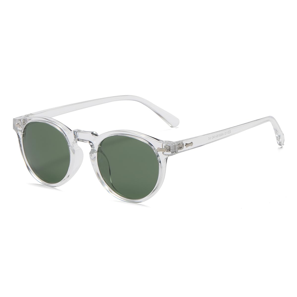 Vintage Round Polarized Sunglasses UV400 Acetate Frame