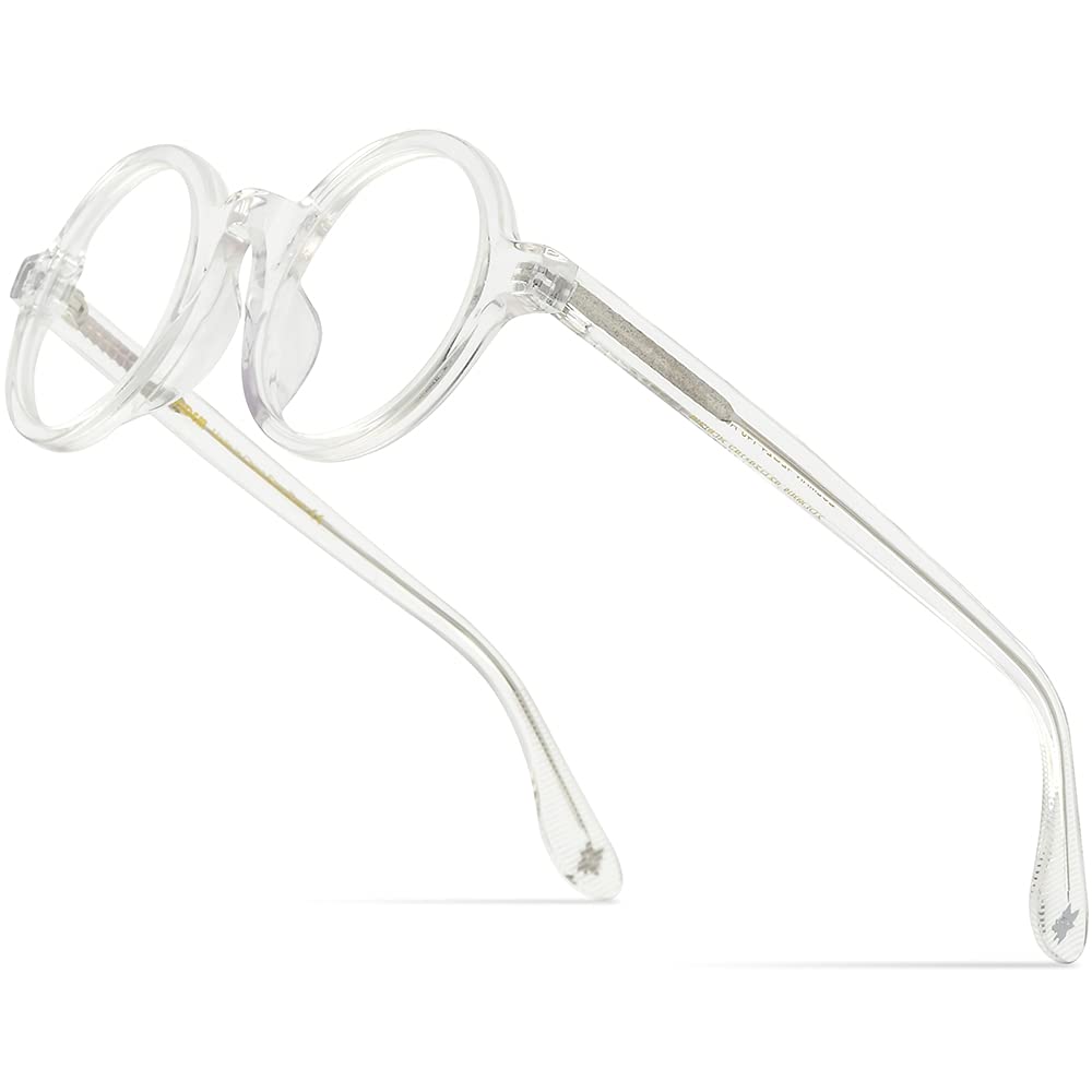 Vintage Round Acetate Optical Glasses Frame