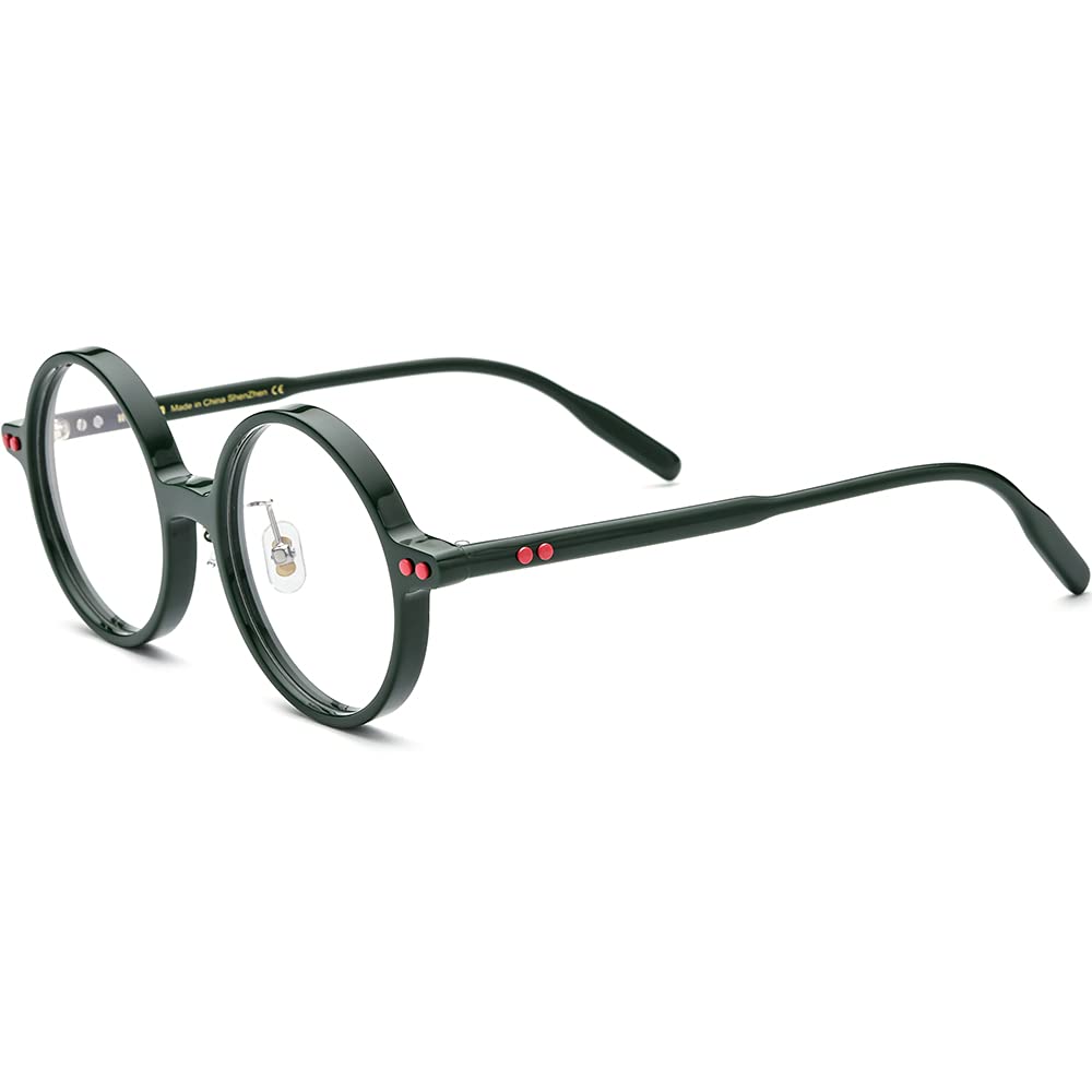 Vintage Round Acetate Optical Glasses Frame