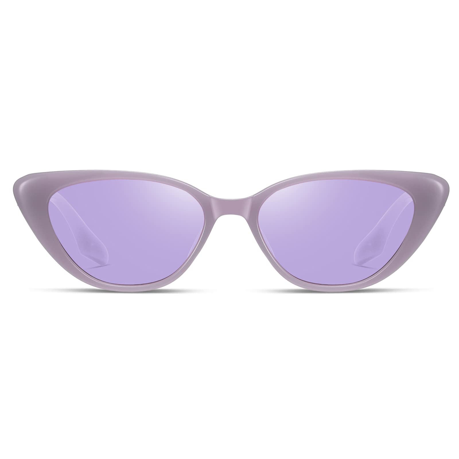 Retro Narrow Cat Eye Sunglasses Small Frame UV400 Protection