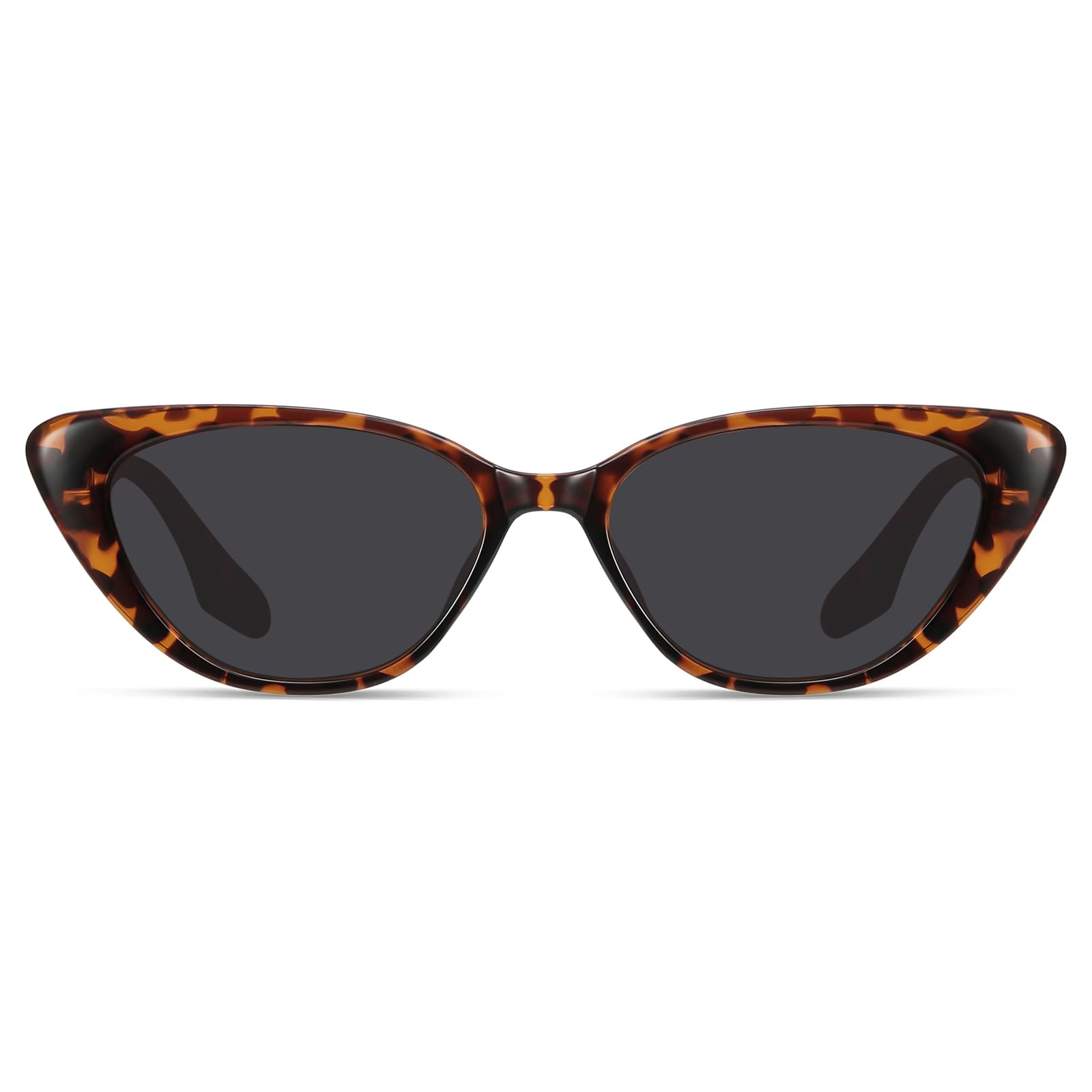 Retro Narrow Cat Eye Sunglasses Small Frame UV400 Protection