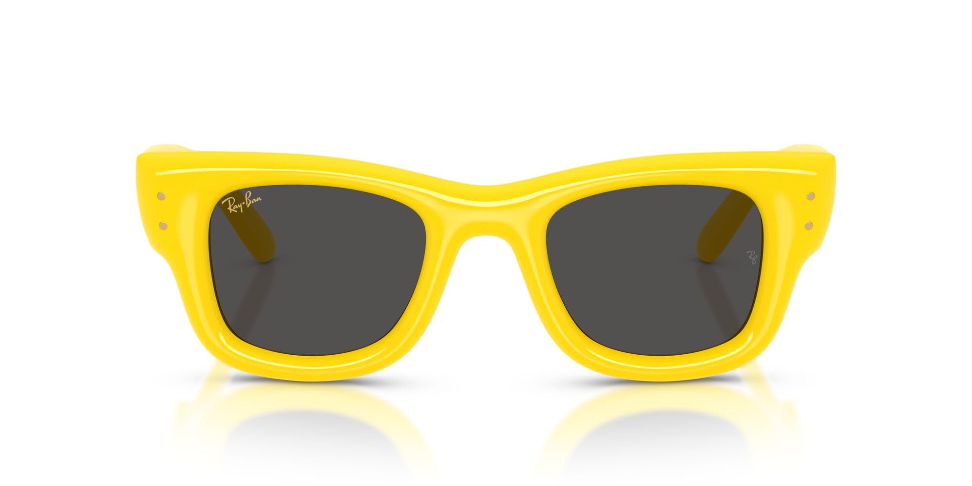 Puffer Square Wayfarer Sunglasses Bold Frame UV Protection