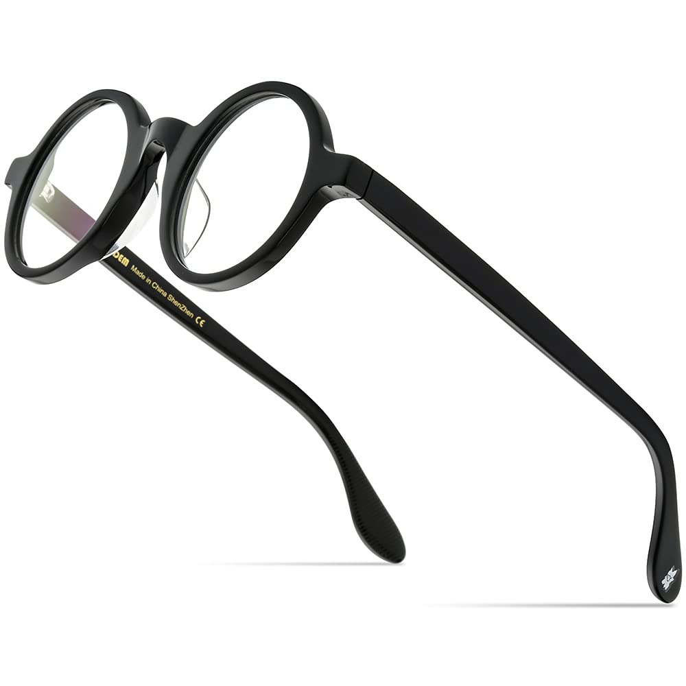 Vintage Round Acetate Optical Glasses Frame