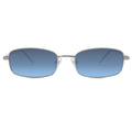 Y2K Retro Rectangle Sunglasses Narrow Thin Frame