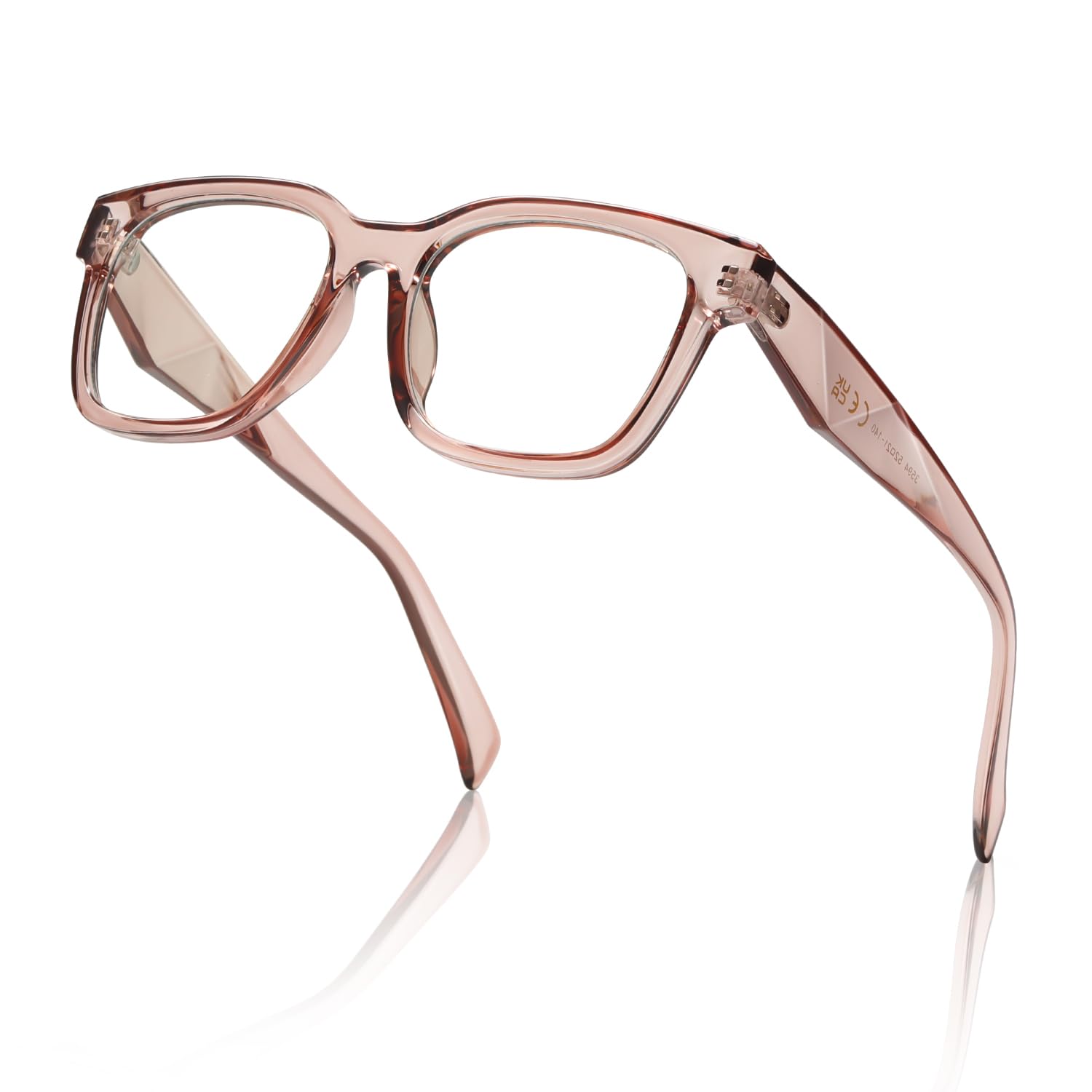 Square Blue Light Blocking Glasses Anti Eyestrain UV Protection