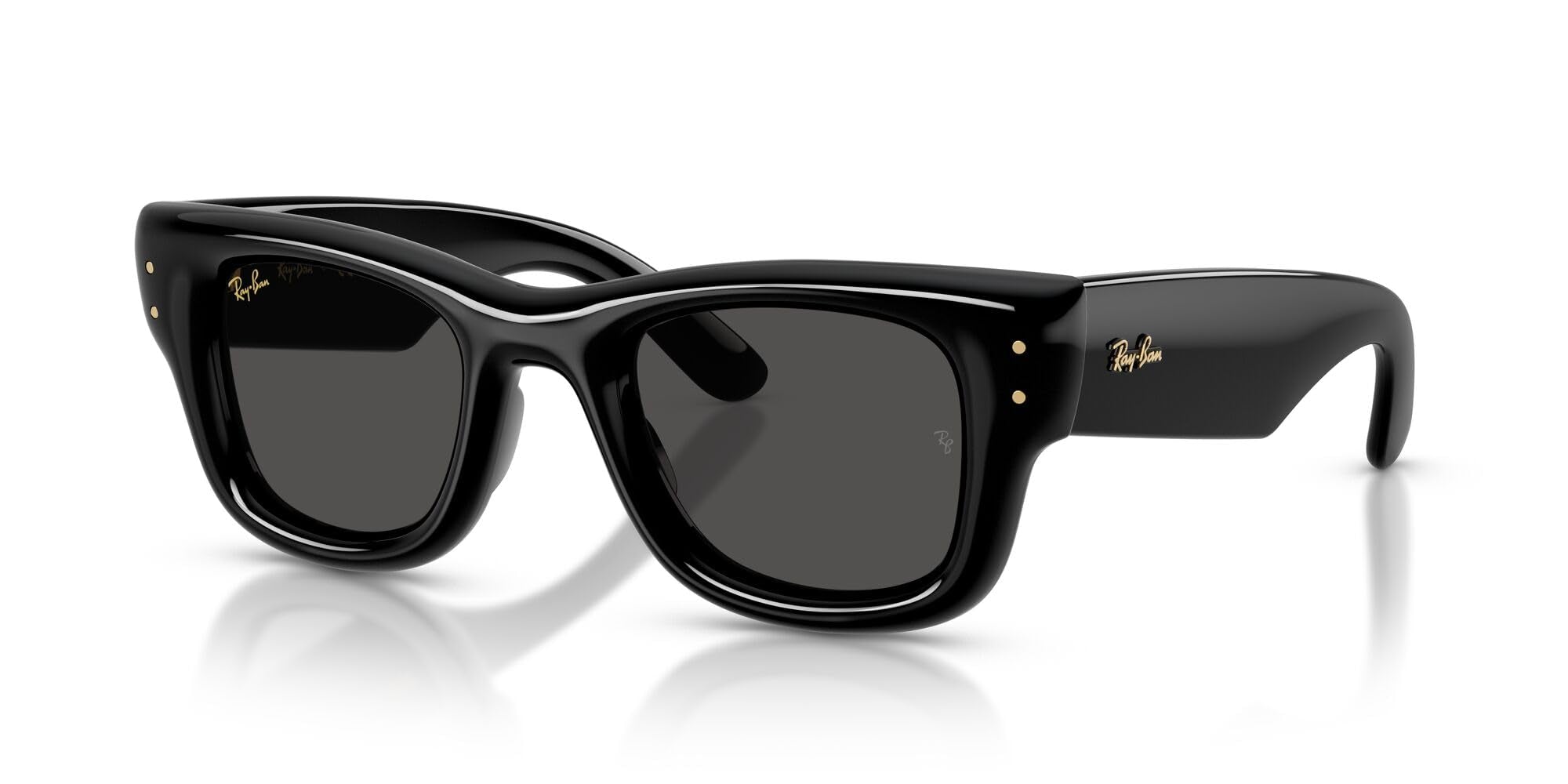 Puffer Square Wayfarer Sunglasses Bold Frame UV Protection