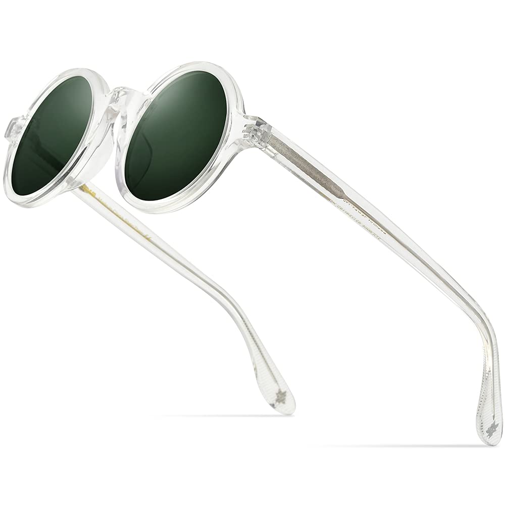 Vintage Round Acetate Optical Glasses Frame
