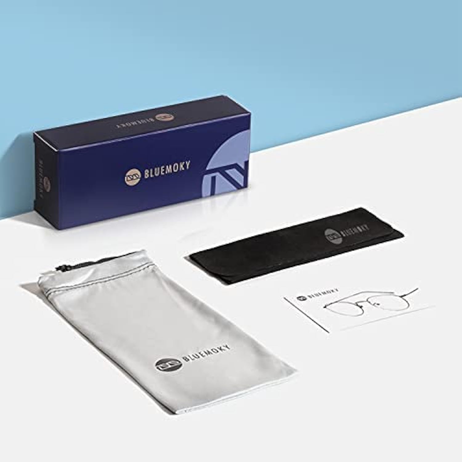 Square Blue Light Reading Glasses Anti-Glare Computer Use