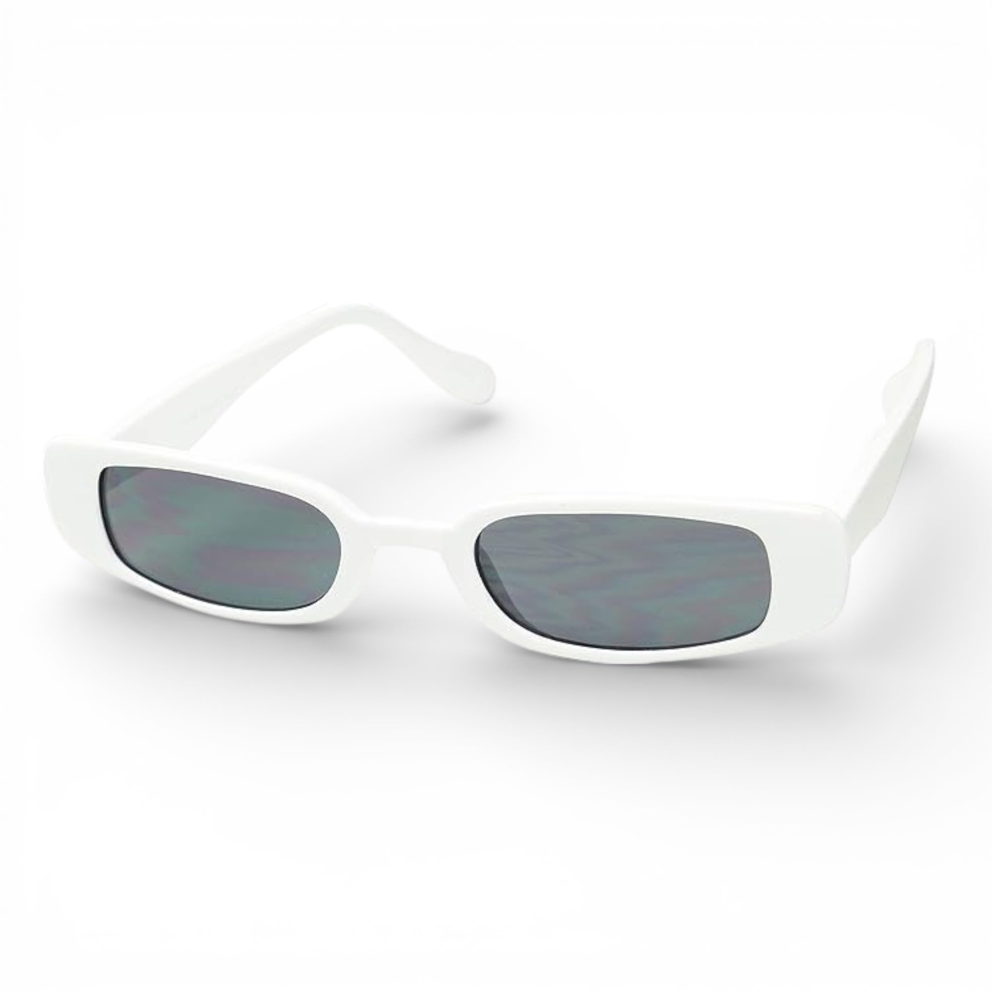 Slim Rectangular Sunglasses Vintage Retro UV Protection