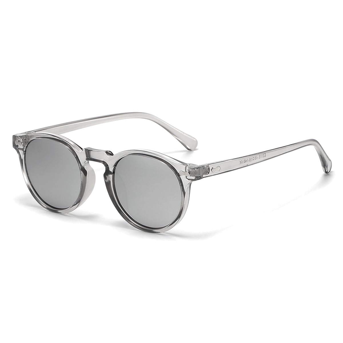 Vintage Round Polarized Sunglasses UV400 Acetate Frame
