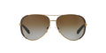 Michael Kors womens Mk5004 Chelsea Aviator Sunglasses