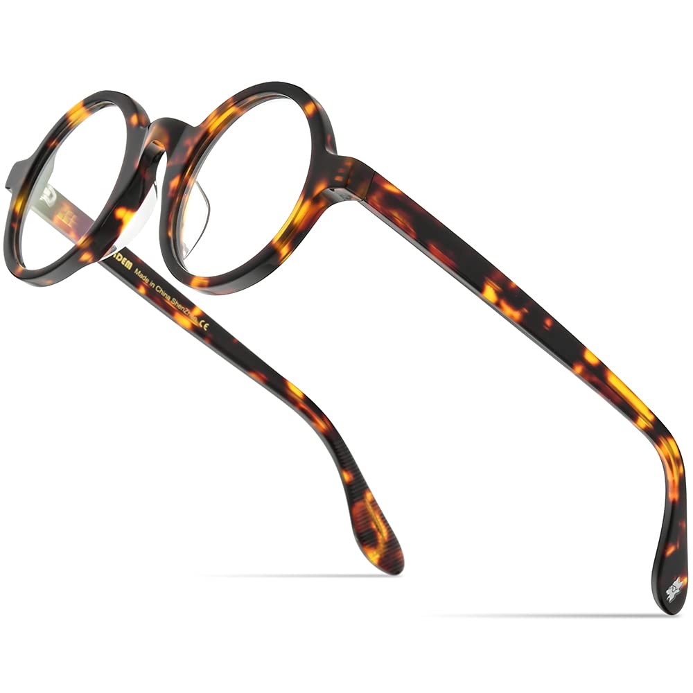Vintage Round Acetate Optical Glasses Frame
