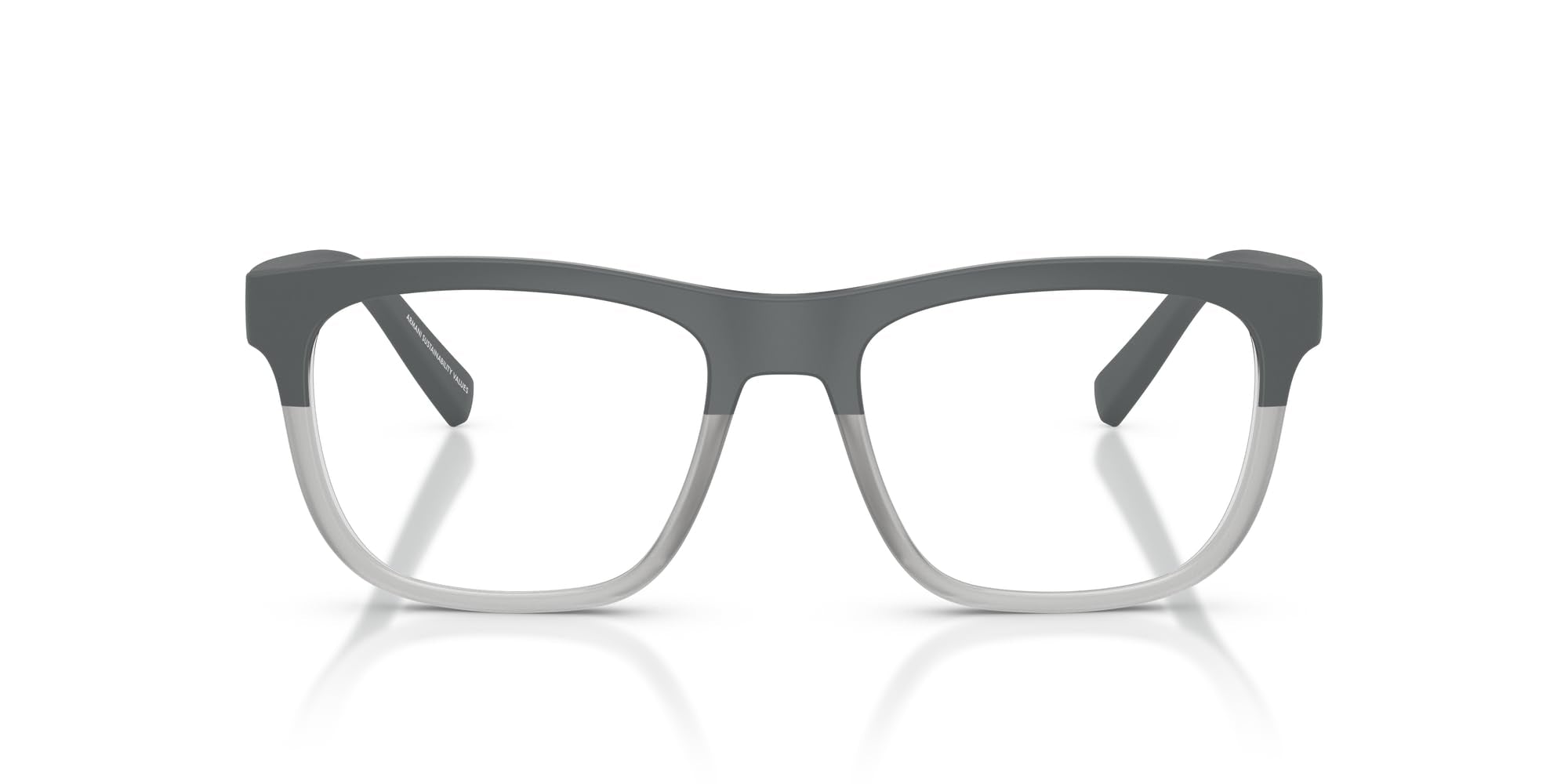 Armani Exchange mens Ax3050 Square Prescription Eyewear Frames