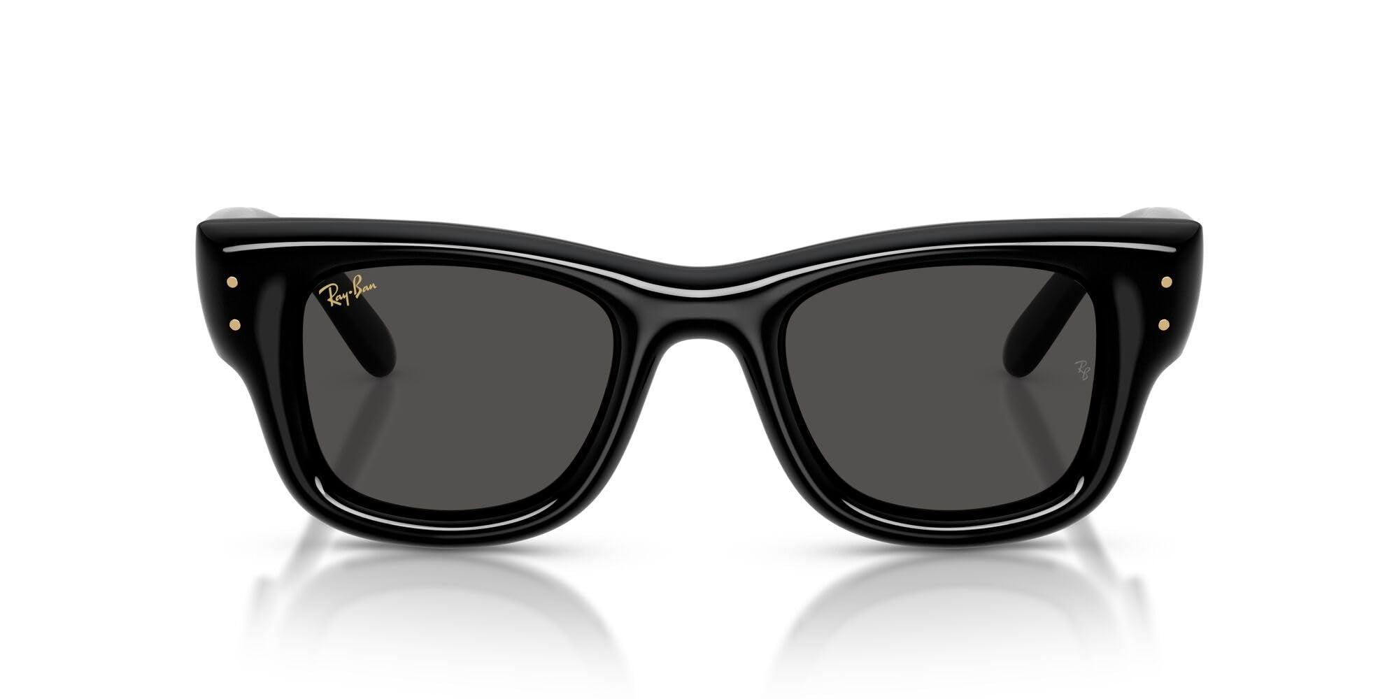 Puffer Square Wayfarer Sunglasses Bold Frame UV Protection