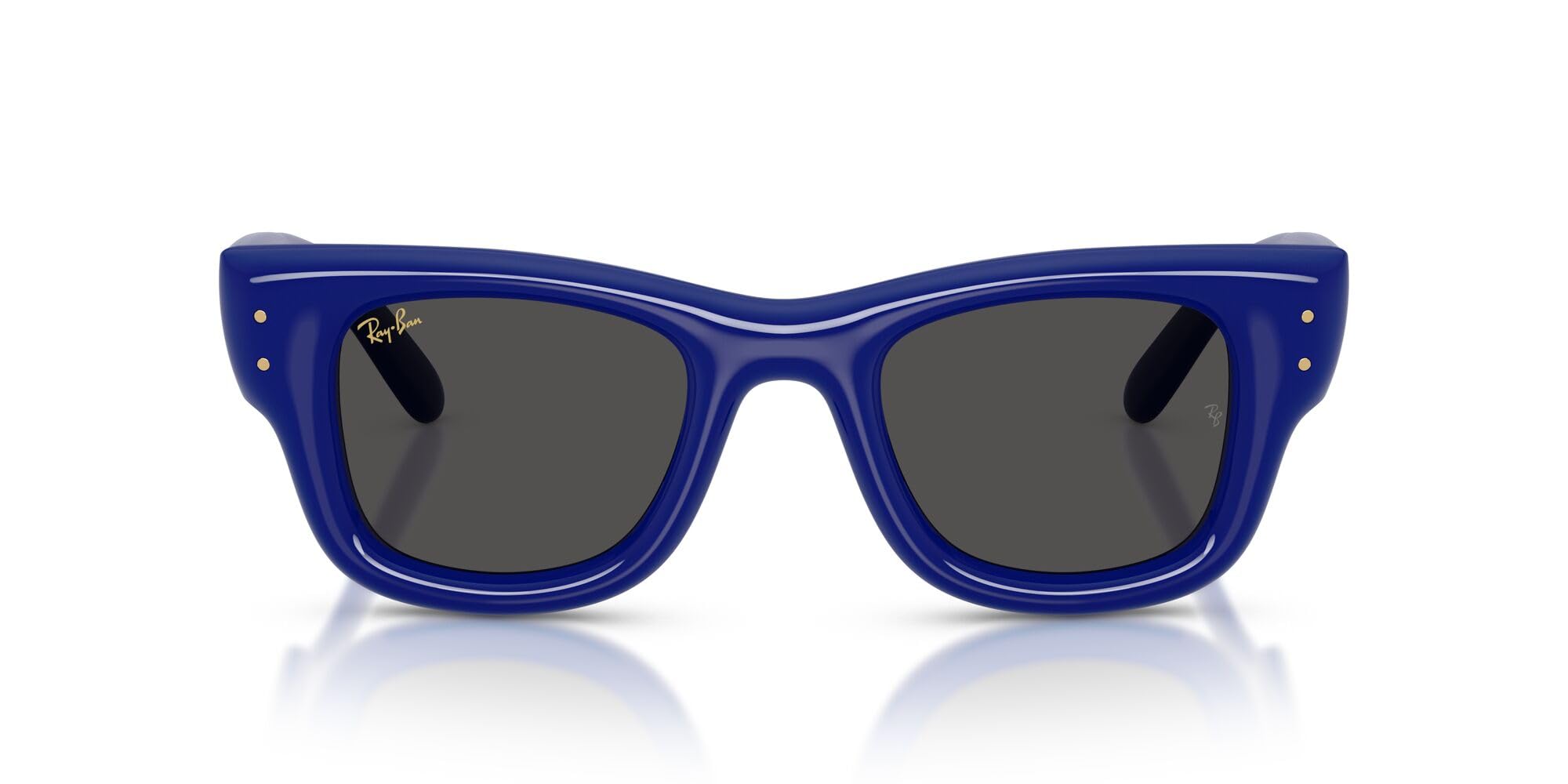 Puffer Square Wayfarer Sunglasses Bold Frame UV Protection