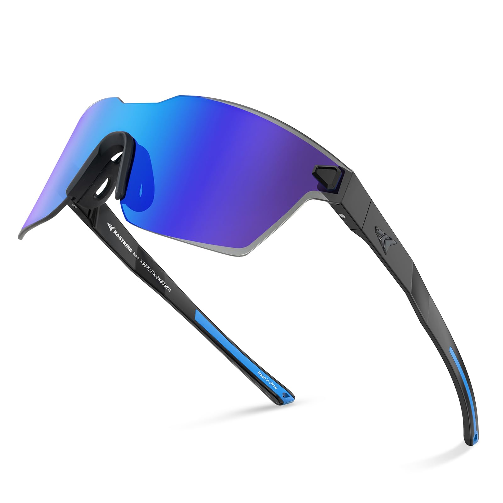 Polarized Fishing Sunglasses Rimless Wrap UV400 Protection