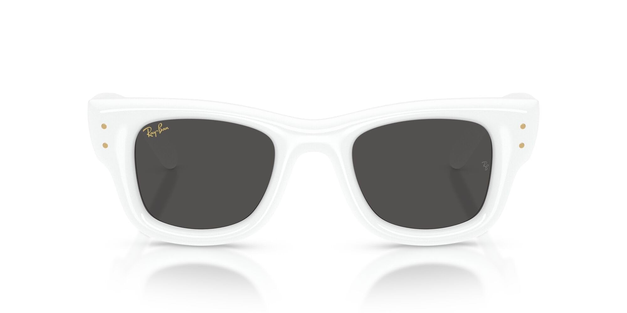 Puffer Square Wayfarer Sunglasses Bold Frame UV Protection