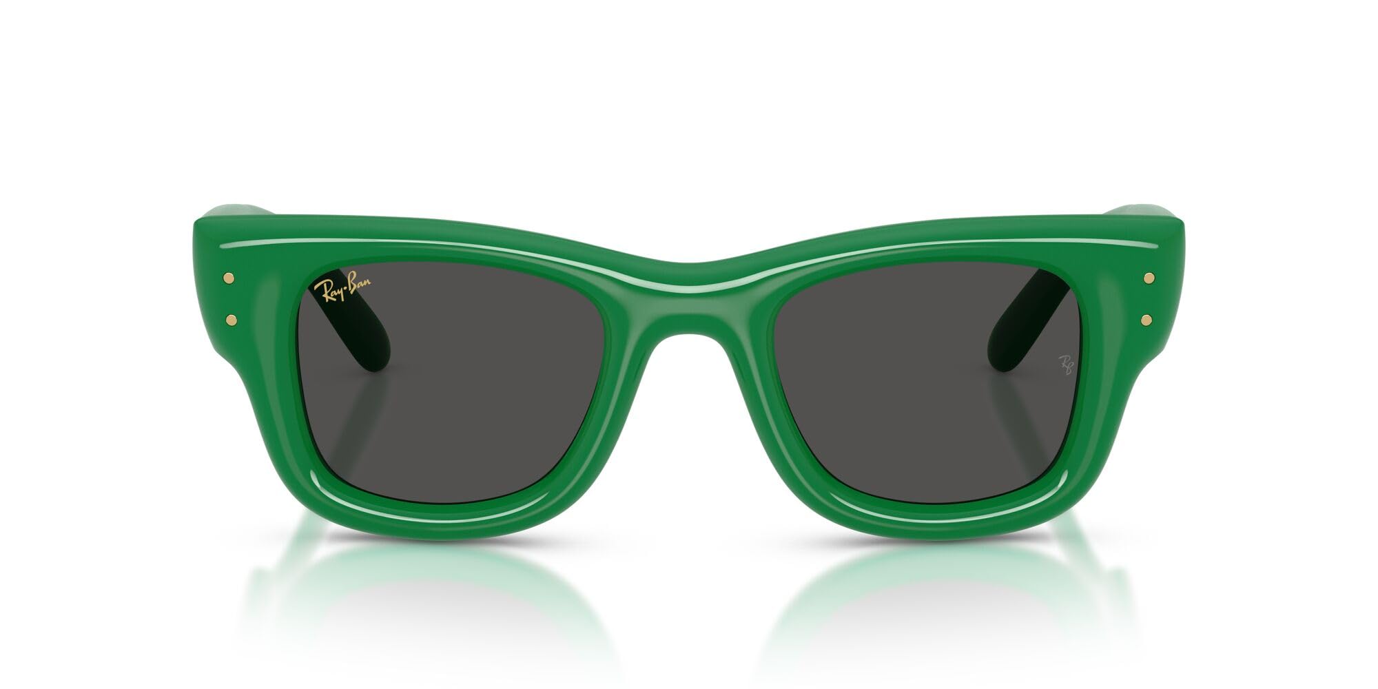 Puffer Square Wayfarer Sunglasses Bold Frame UV Protection