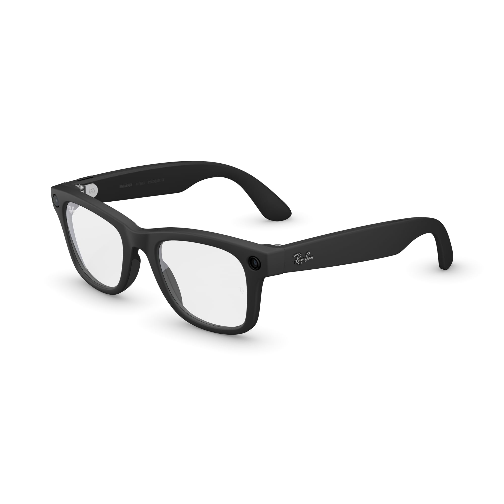 Smart Wayfarer Style Glasses Camera Audio Frame