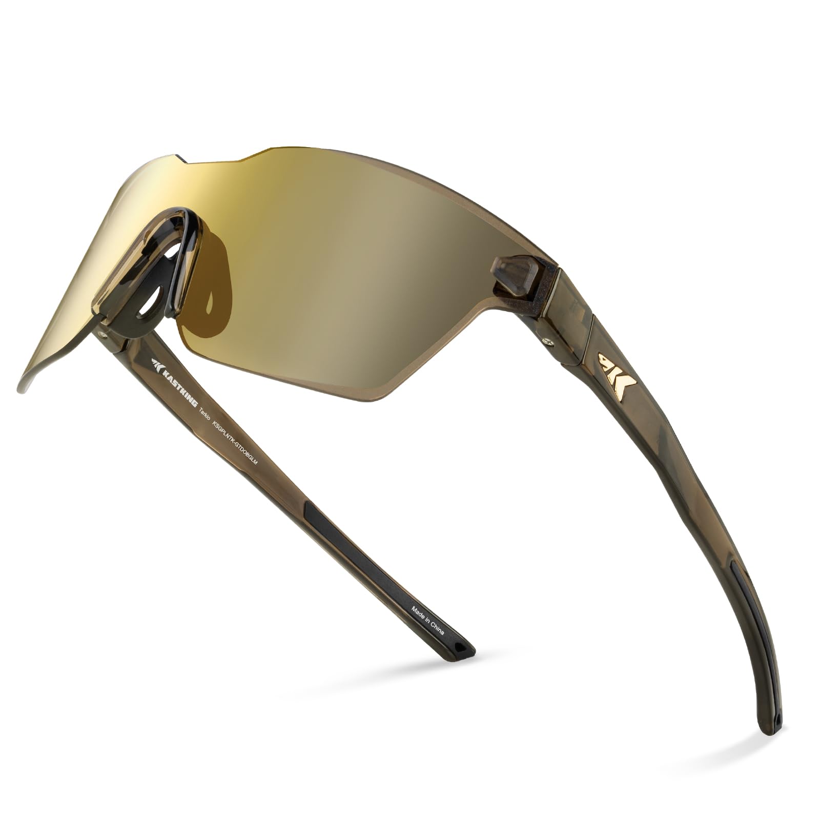 Polarized Fishing Sunglasses Rimless Wrap UV400 Protection