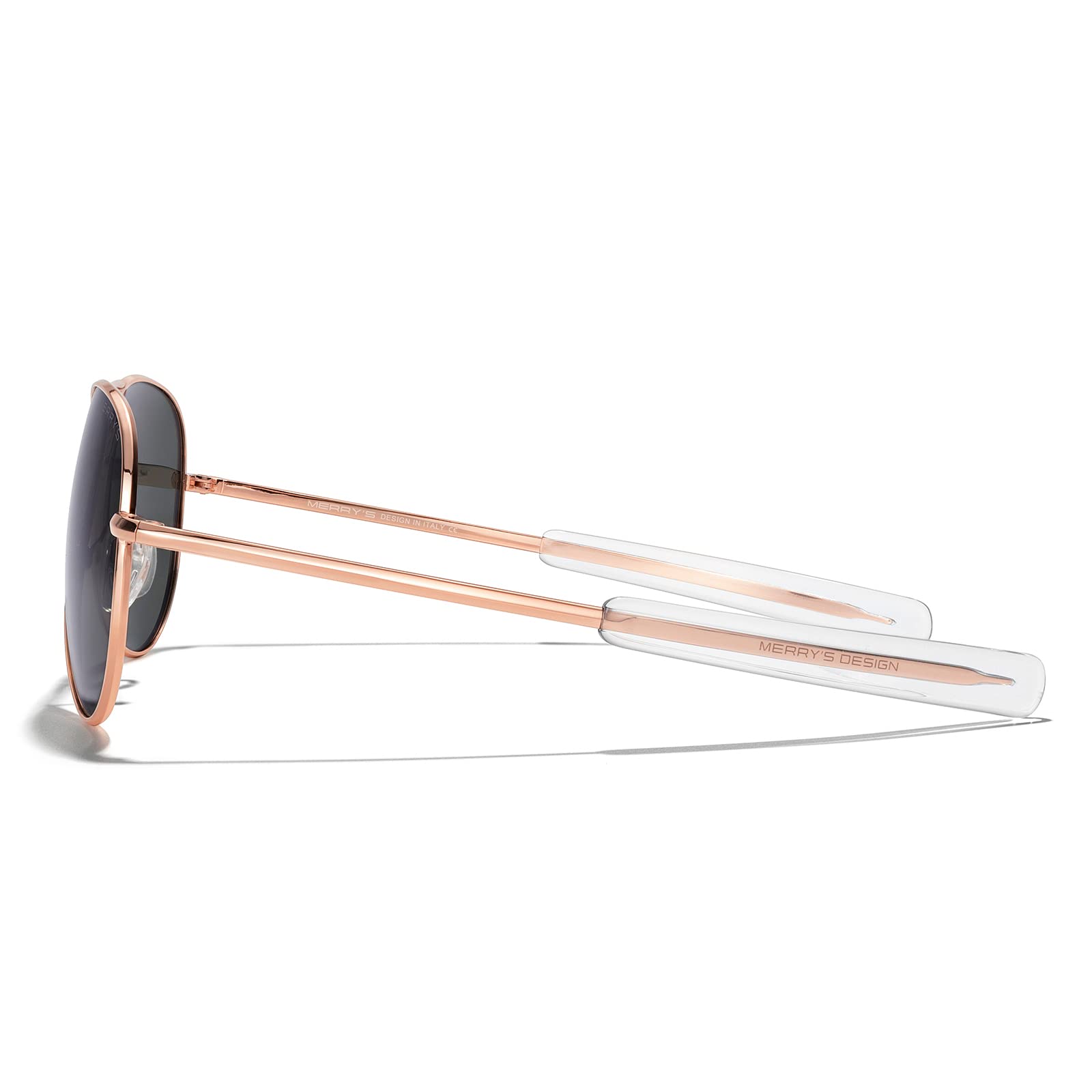 Classic Aviator Polarized Sunglasses Military Style Frame