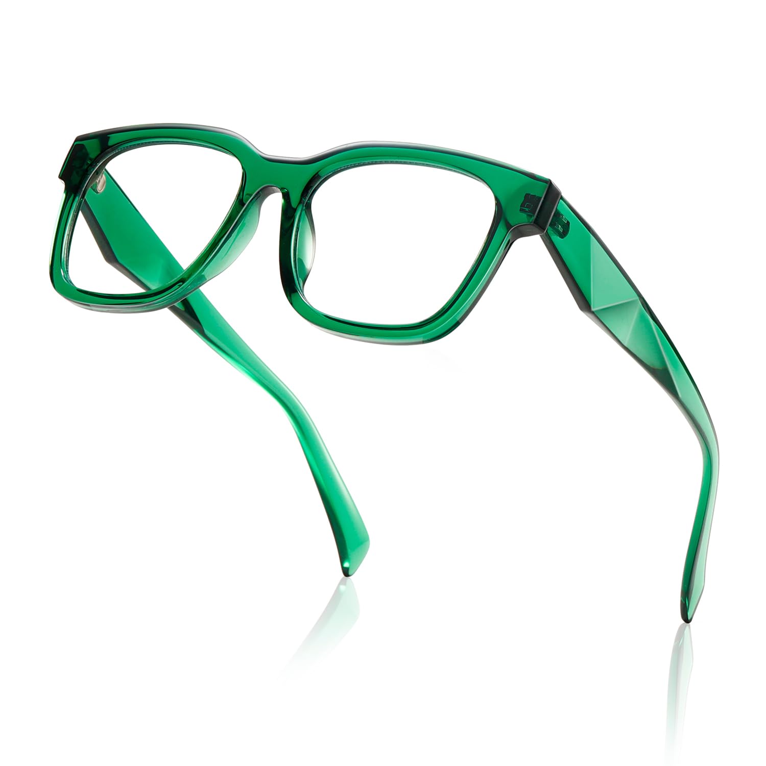 Square Blue Light Blocking Glasses Anti Eyestrain UV Protection