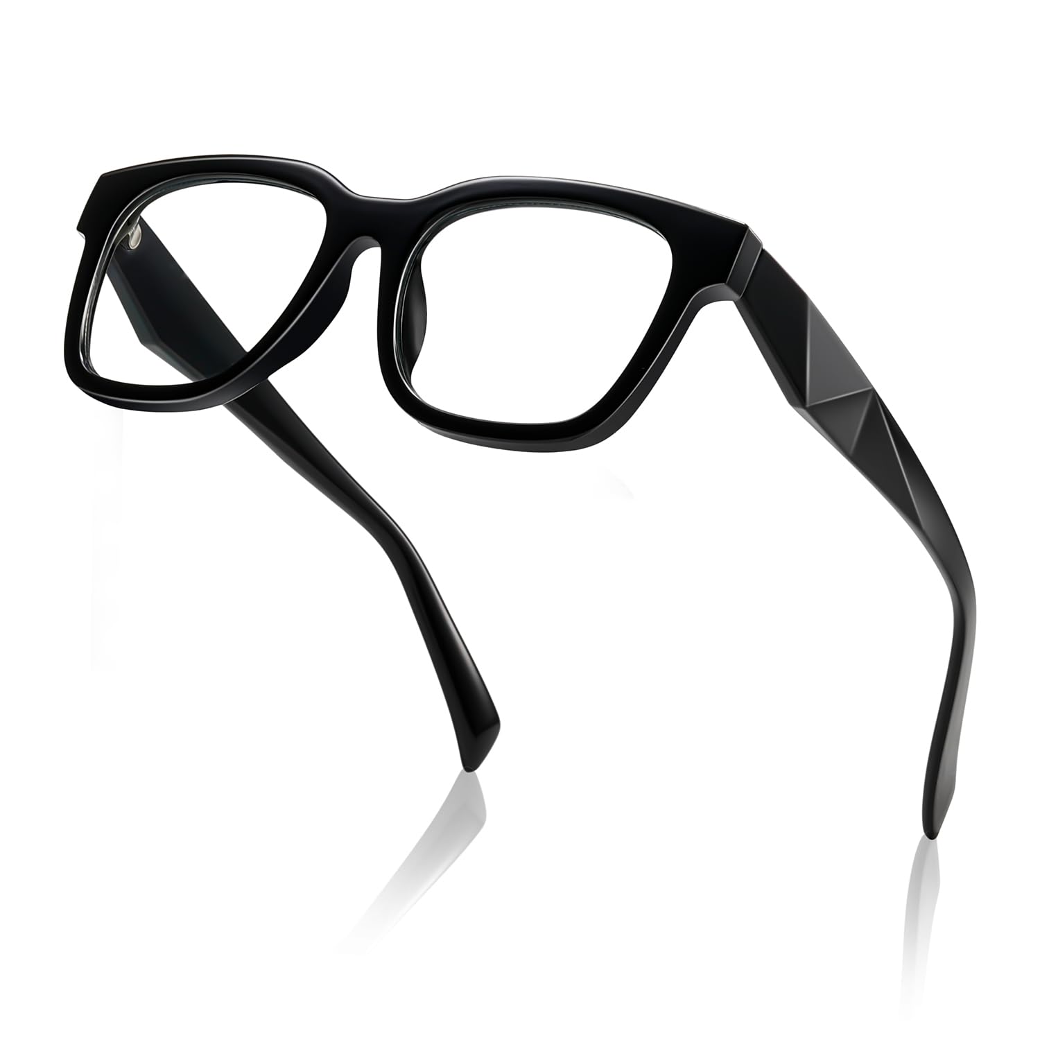 Square Blue Light Blocking Glasses Anti Eyestrain UV Protection