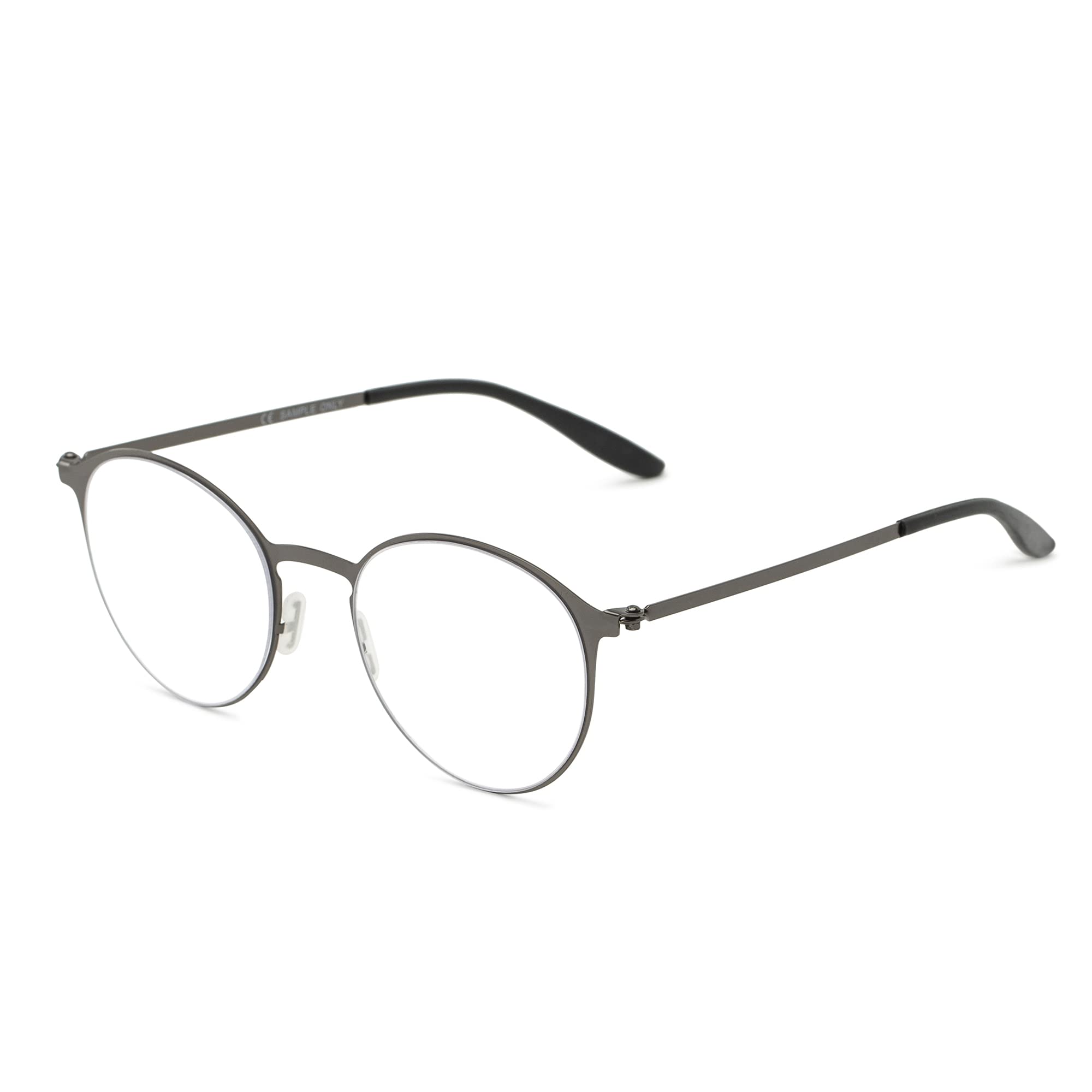 Slim Flat Reading Glasses Unisex Lightweight Comfort Frame