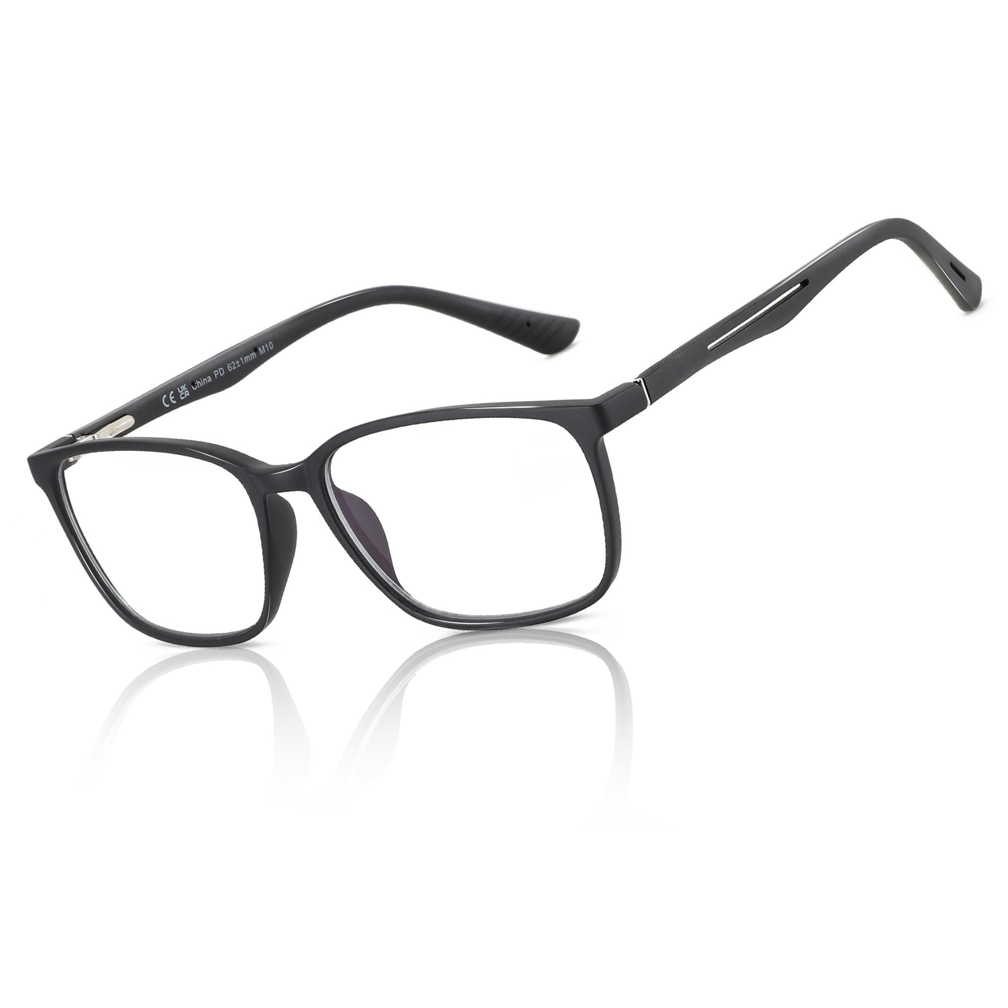 Square Blue Light Reading Glasses Anti-Glare Computer Use