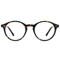 Vintage Round Blue Light Blocking Glasses Thick Rim Frame