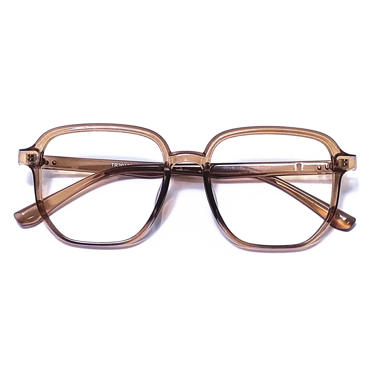 Square Blue Light Reading Glasses Lightweight Frame Eye Strain