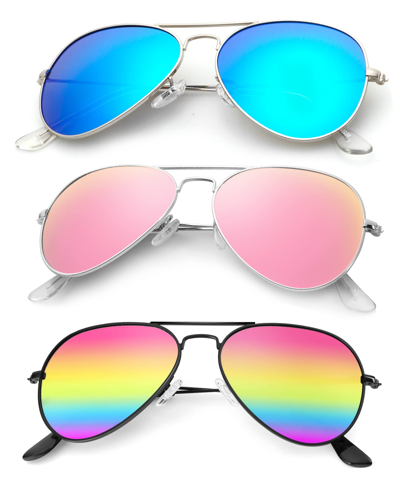 Classic Aviator Polarized Sunglasses UV Protection Frame