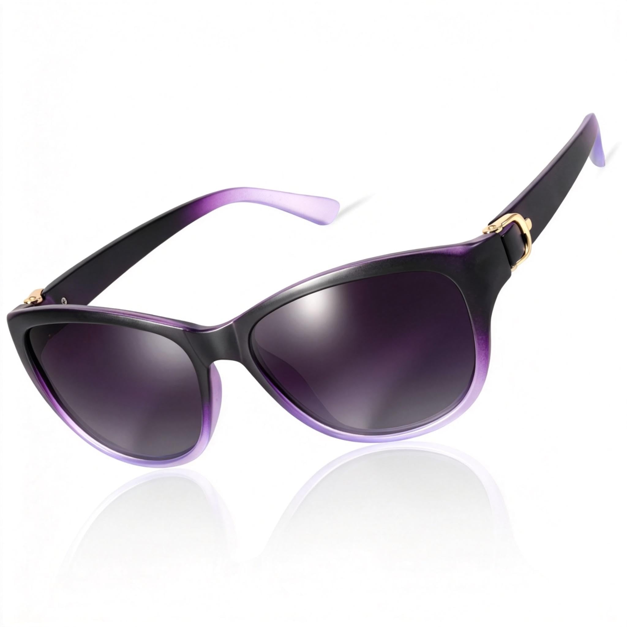 Cat Eye Polarized Sunglasses UV Protection Stylish Frame