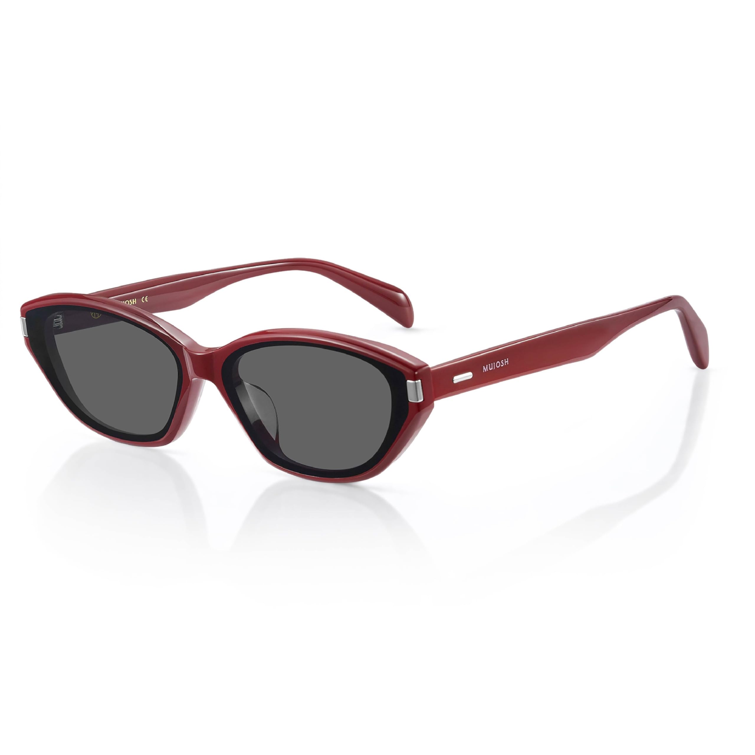 Vintage Cat Eye Sunglasses Acetate Frame Unisex