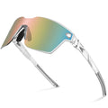 Polarized Fishing Sunglasses Rimless Wrap UV400 Protection