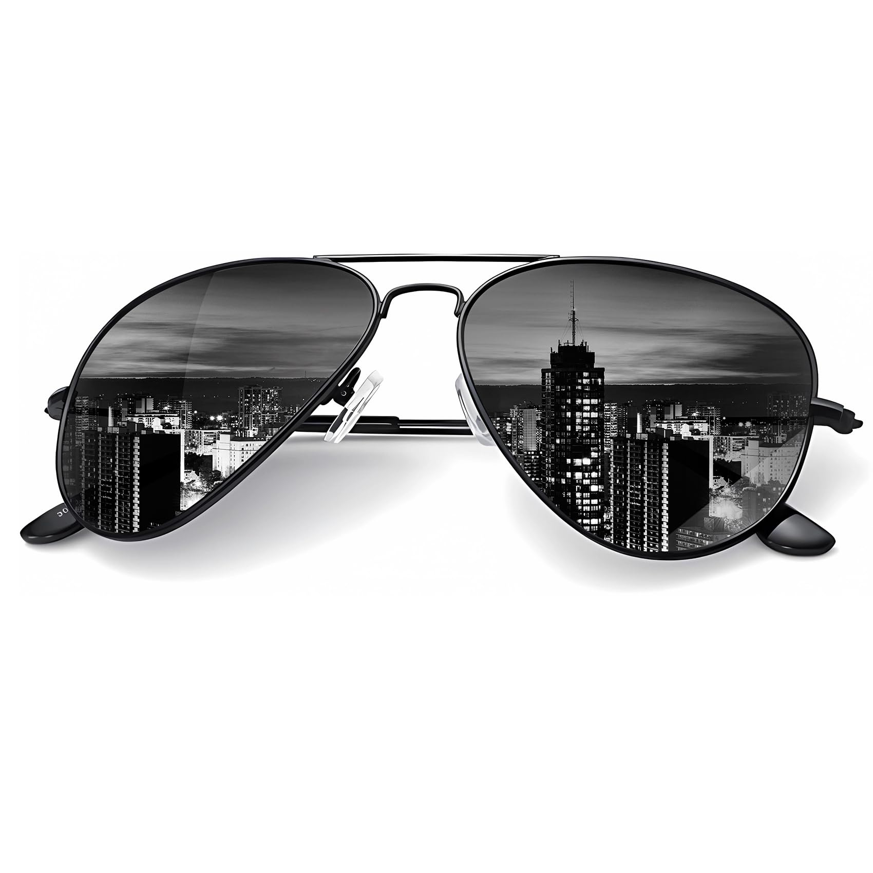 Classic Aviator Polarized Sunglasses UV Protection Frame