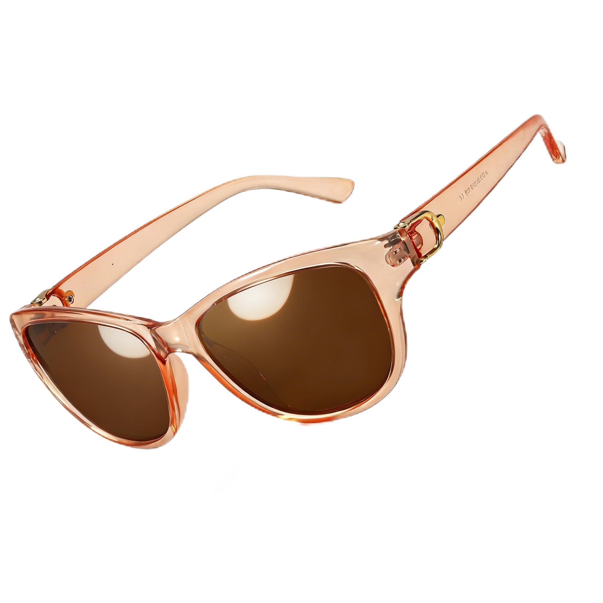 Cat Eye Polarized Sunglasses UV Protection Stylish Frame