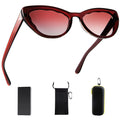 Retro Cat Eye Sunglasses Gradient Frame UV400 Protection