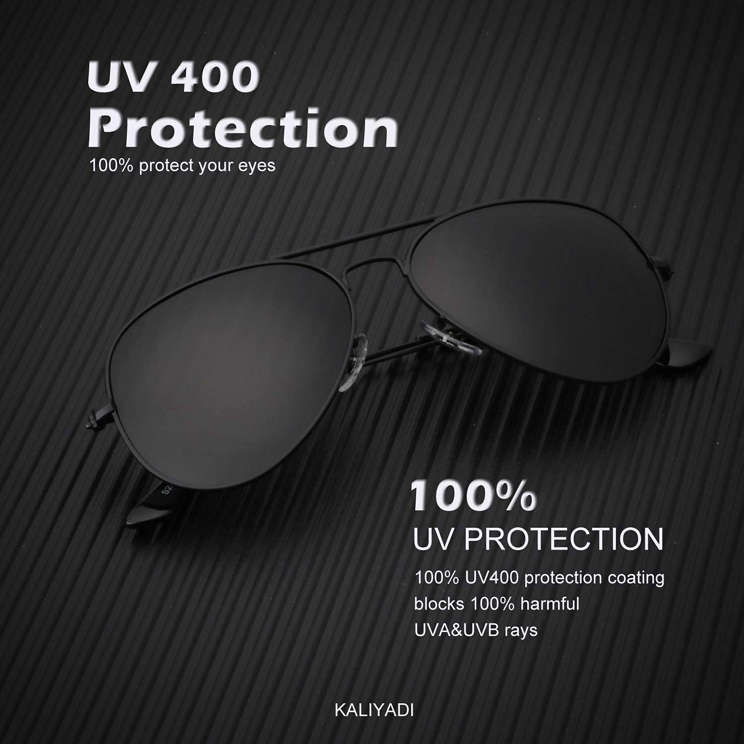 Classic Aviator Polarized Sunglasses UV Protection Frame