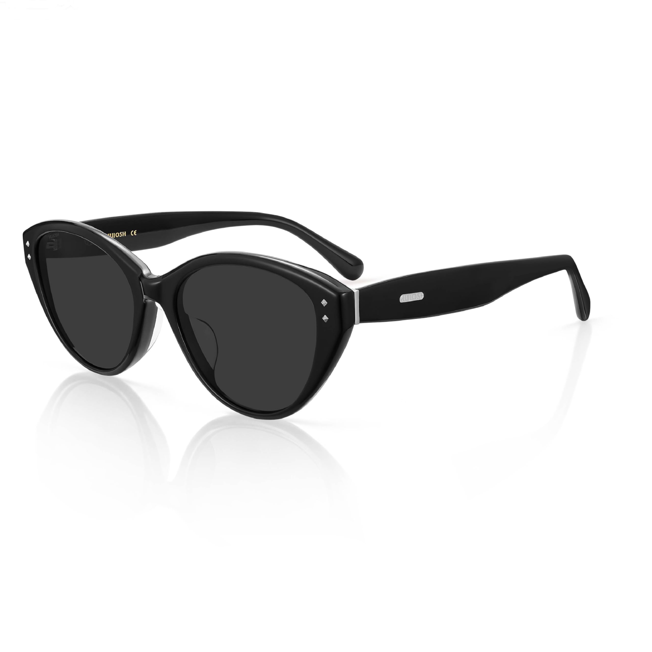 Vintage Cat Eye Sunglasses Acetate Frame Unisex