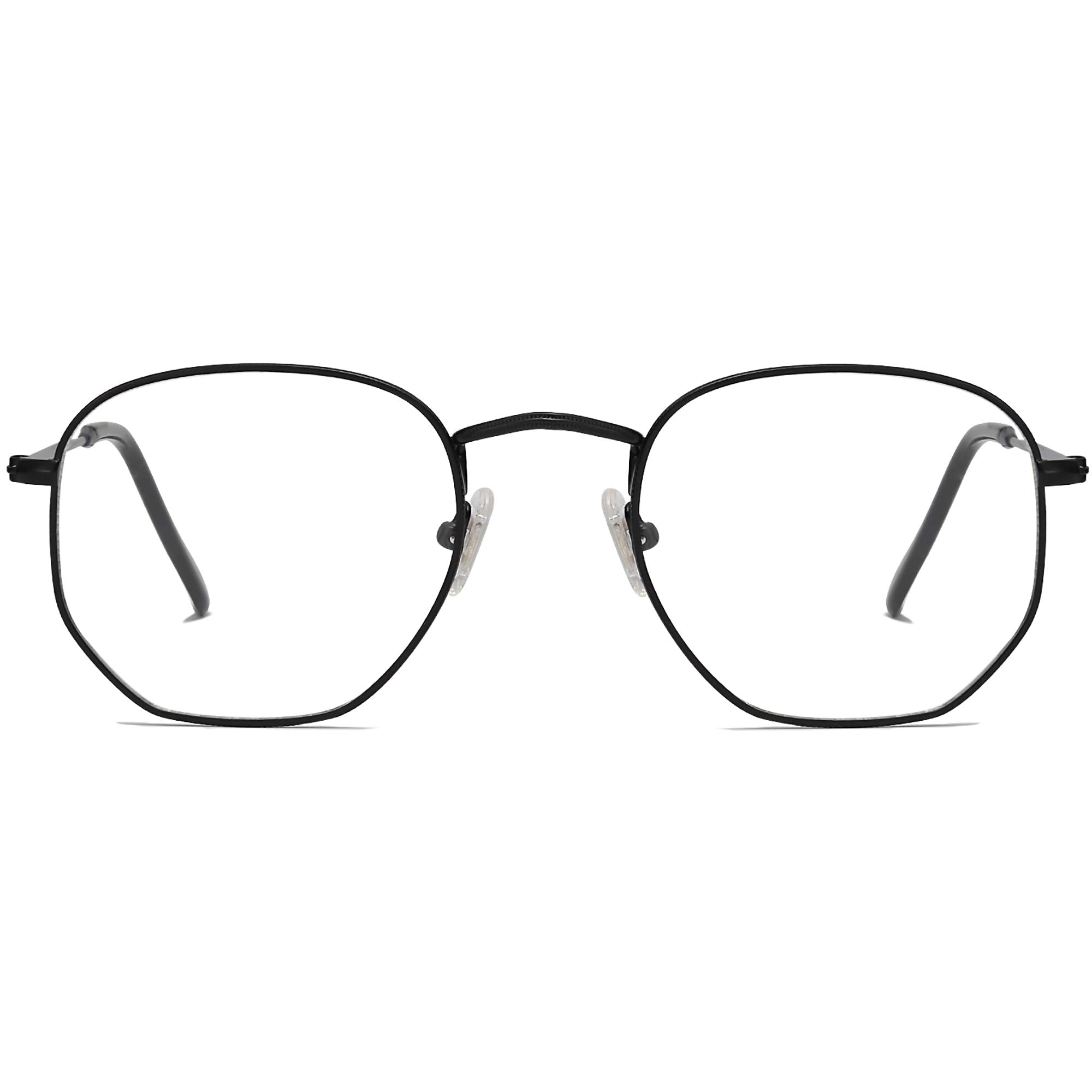 Small Hexagon Blue Light Blocking Glasses Anti Blue Ray Frame