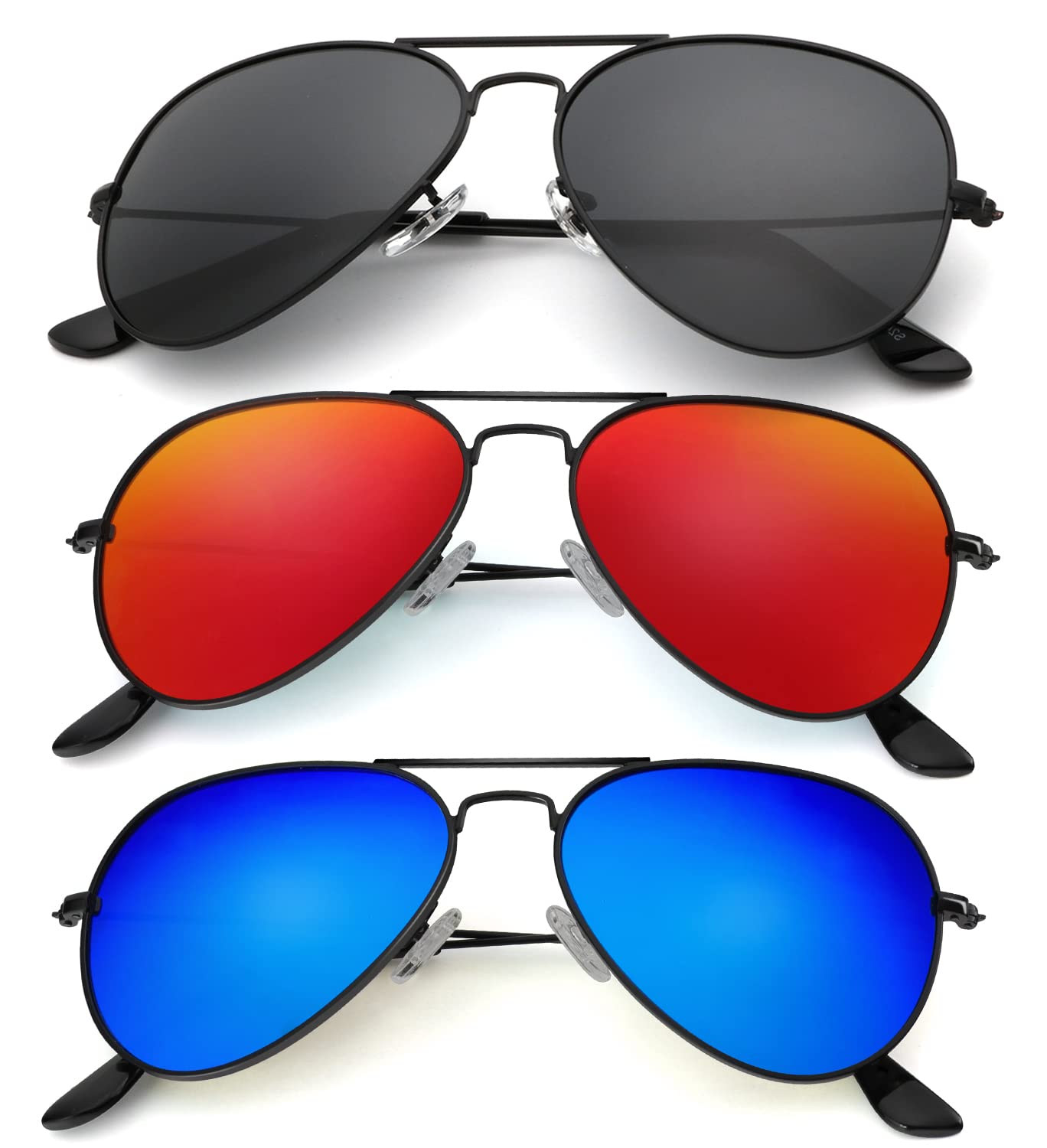 Classic Aviator Polarized Sunglasses UV Protection Frame