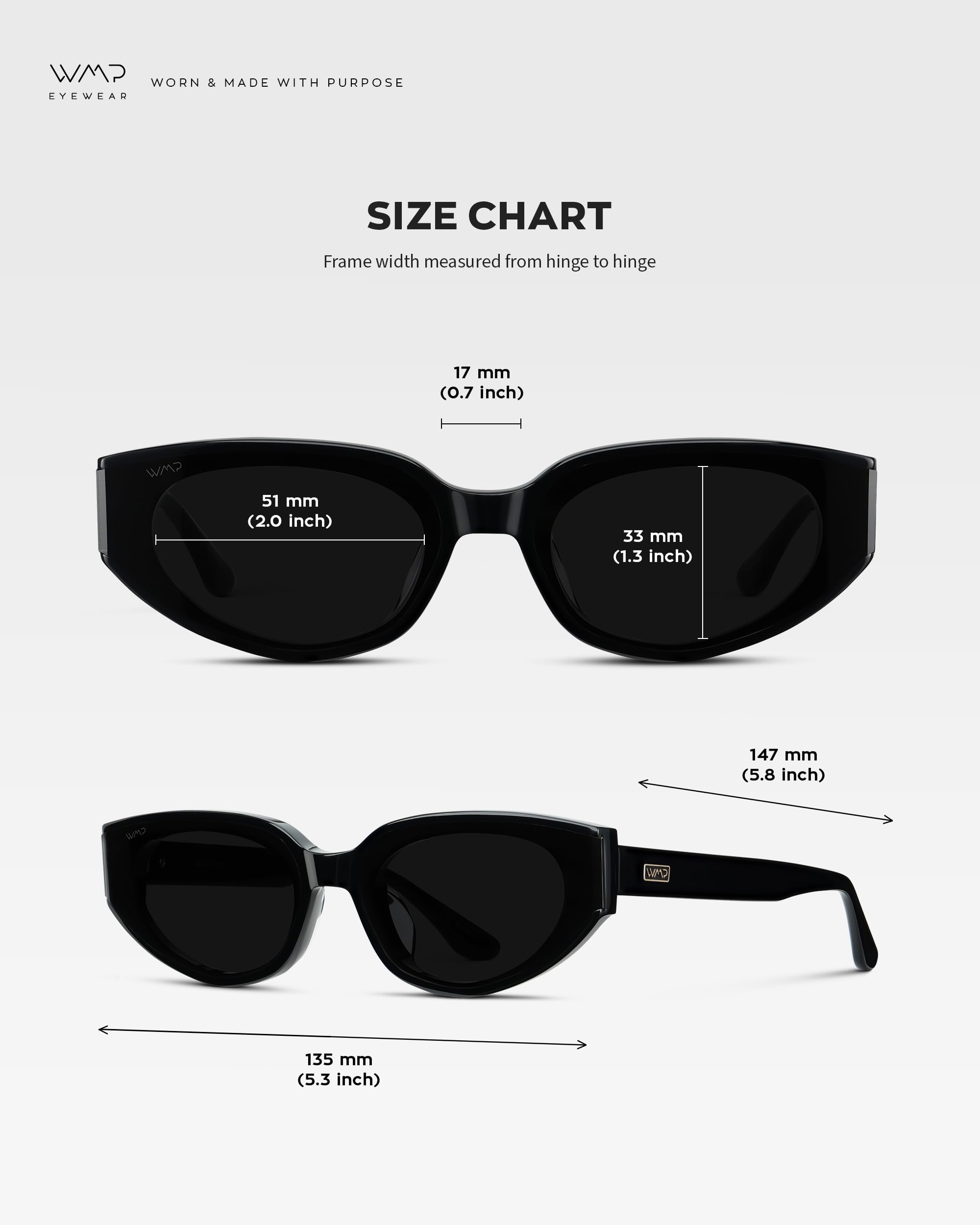 Narrow Cat Eye Sunglasses Acetate Frame Anti Reflective