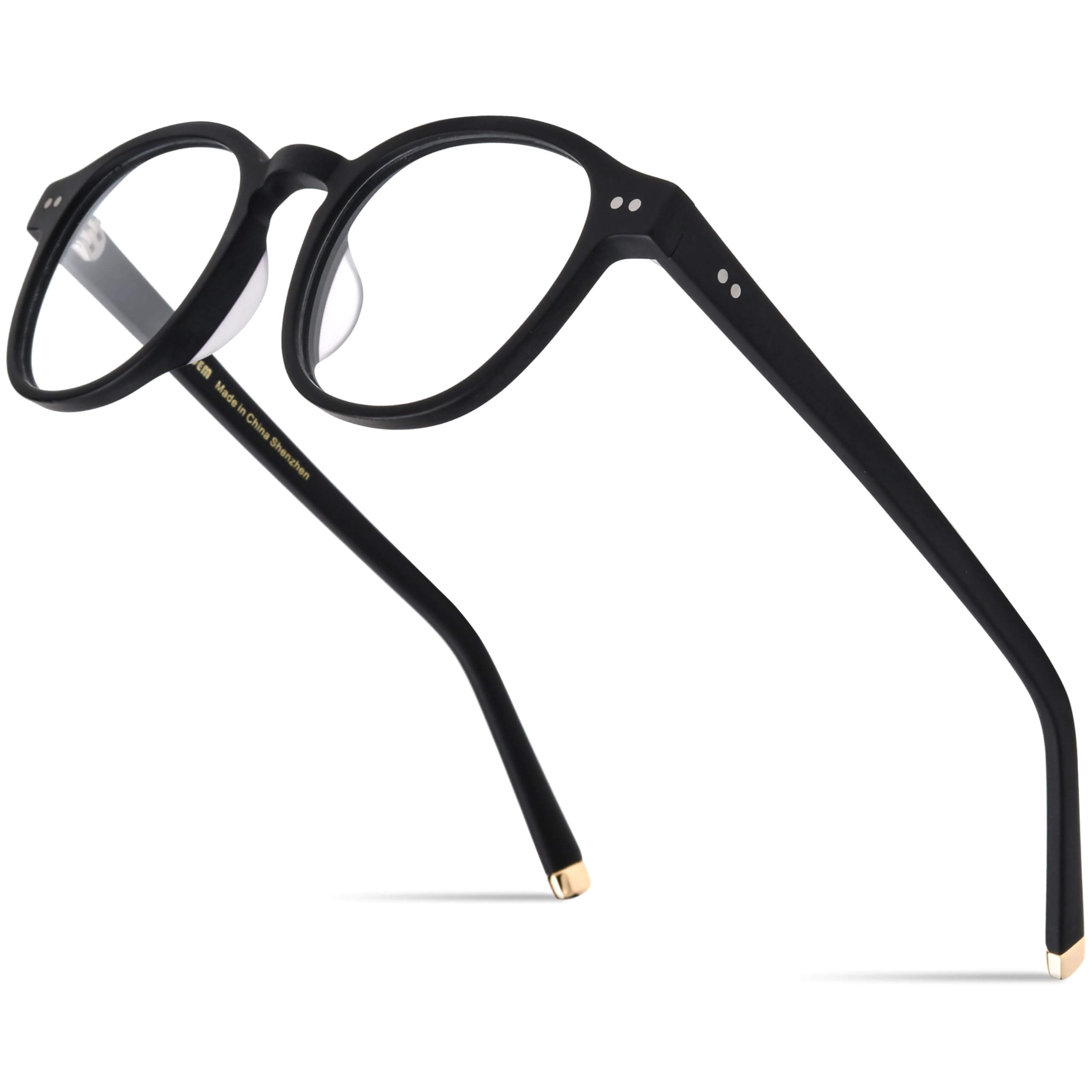 Classic Round Acetate Glasses Frame Vintage Unisex