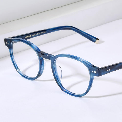 Classic Round Acetate Glasses Frame Vintage Unisex