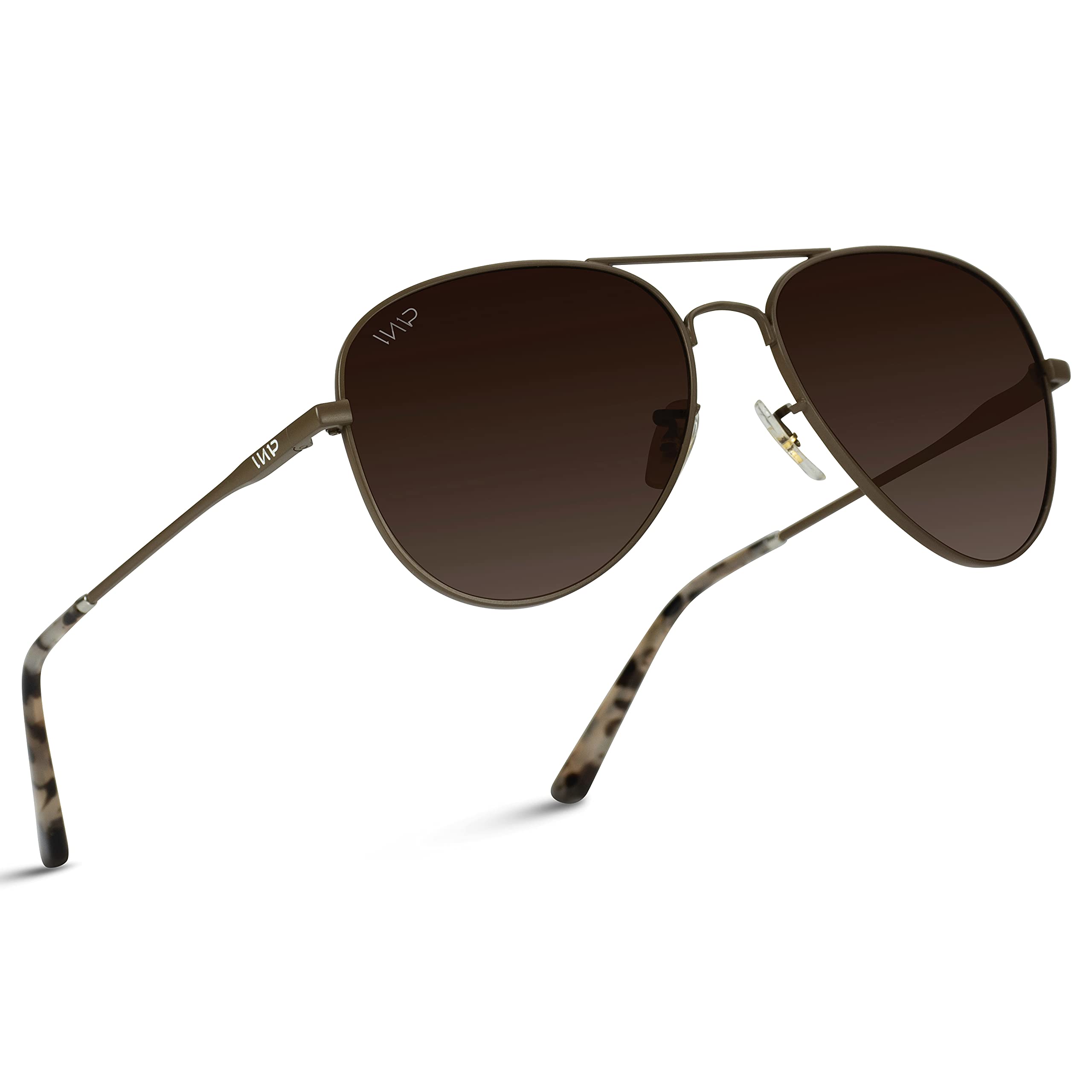 WearMe Pro - Polarized Pilot Style Classic Aviator Sunglasses