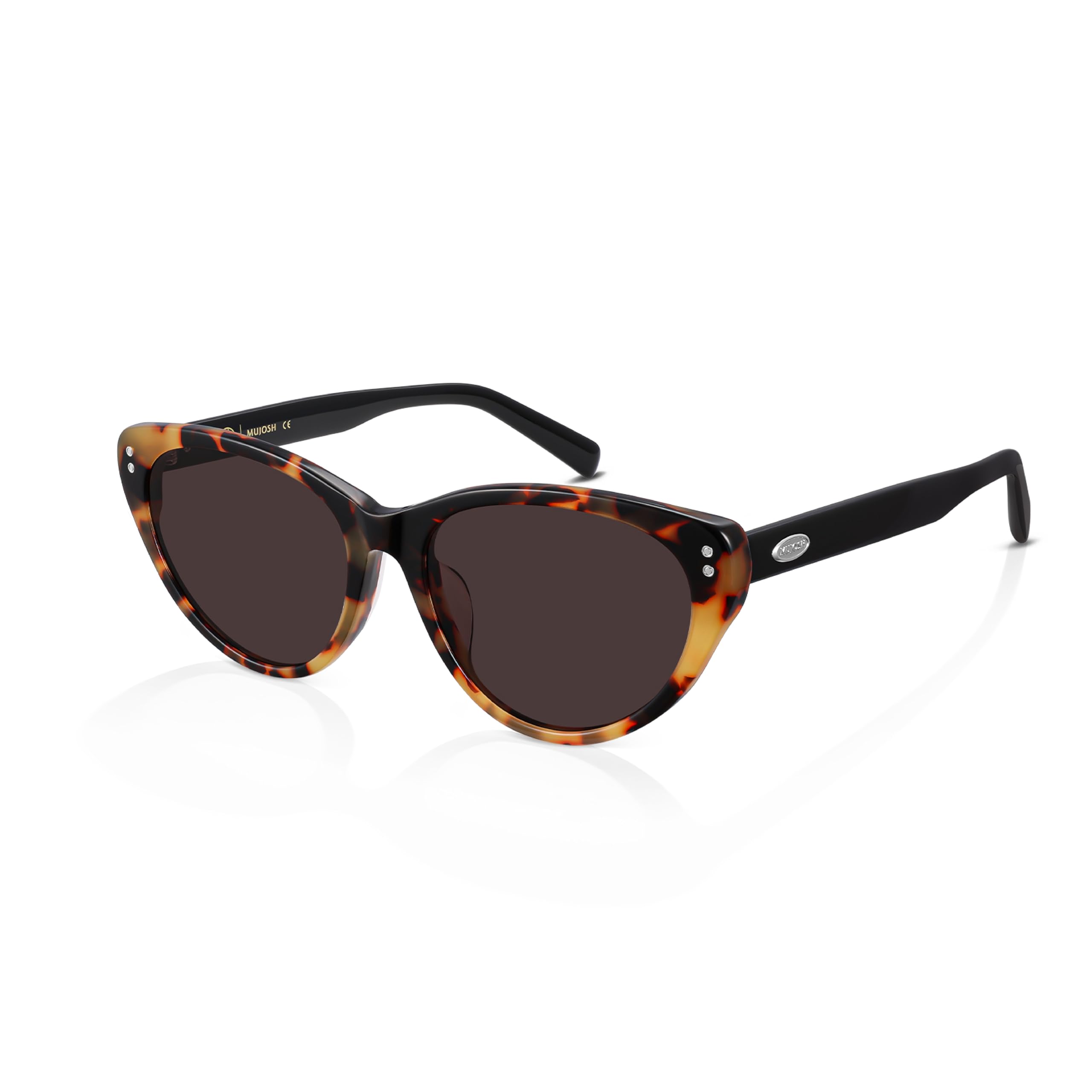Vintage Cat Eye Sunglasses Acetate Frame Unisex