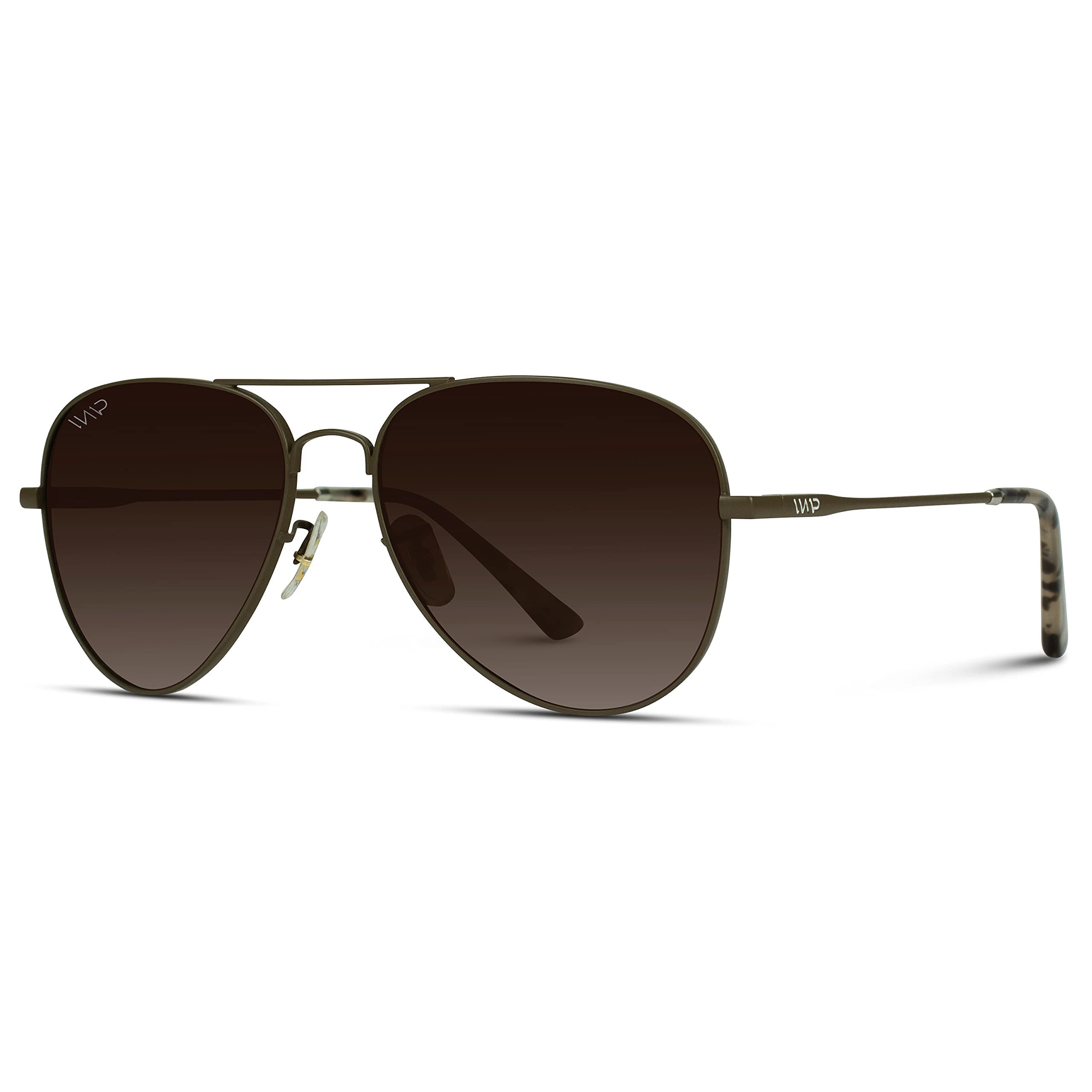 WearMe Pro - Polarized Pilot Style Classic Aviator Sunglasses