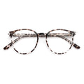 Round Blue Light Blocking Glasses Anti Eyestrain Computer Use
